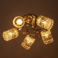 Люстра "Берти" 5х40Вт Е27 Хром МОДЕЛЬ: 2612376 Люстра "Берти" 5х40Вт Е27 Хром МОДЕЛЬ: 2612376