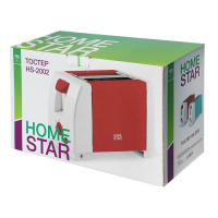 Тостер HOMESTAR HS-2002, 750 Вт, 7 режимов прожарки, коралловый Тостер HOMESTAR HS-2002, 750 Вт, 7 режимов прожарки, коралловый