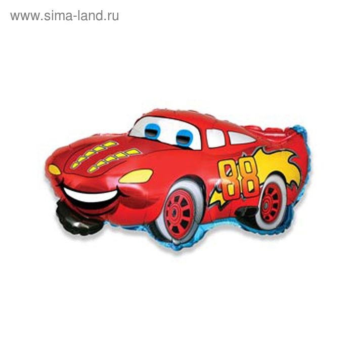 Шар фольгированный 13" &laquo;Машина&raquo;, тачка, для палочки