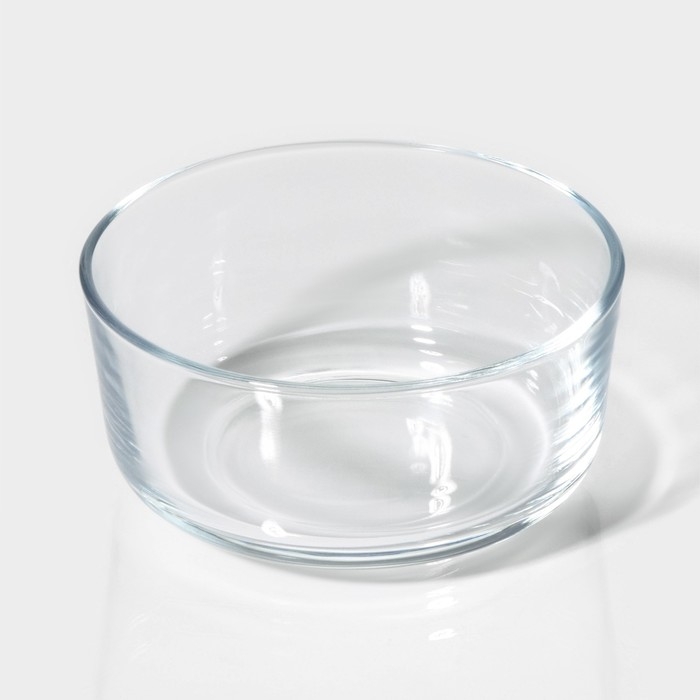 Контейнеры стеклянные с крышкой Доляна &laquo;Коралл&raquo;, 390/530 мл