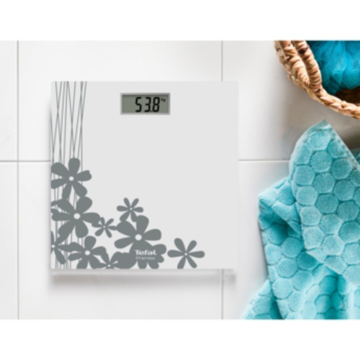 Весы напольные Tefal PP1430V0, электронные, до 150 кг, серые Весы напольные Tefal PP1430V0, электронные, до 150 кг, серые