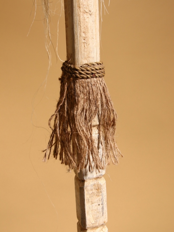 Посох "Череп" 160 см, дерево