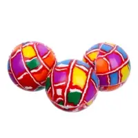 Мяч каучуковый, попрыгунчик &laquo;Хочу играть&raquo;, в банке, 50 шт