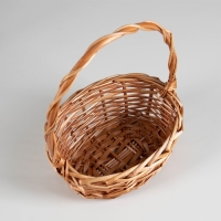 Набор корзин, 27x23x7/13x30, 23x19x6/11x25, 17x12x7/9x21 см, ива, медовый Набор корзин, 27x23x7/13x30, 23x19x6/11x25, 17x12x7/9x21 см, ива, медовый