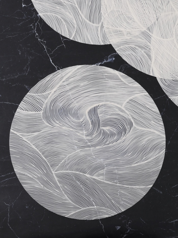 Набор салфеток сервировочных на стол Доляна &laquo;Матера&raquo;, 4 шт, 38&times;38 см, белый