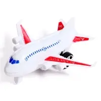 Самолёт инерционный &laquo;Глазастик&raquo;, цвет МИКС