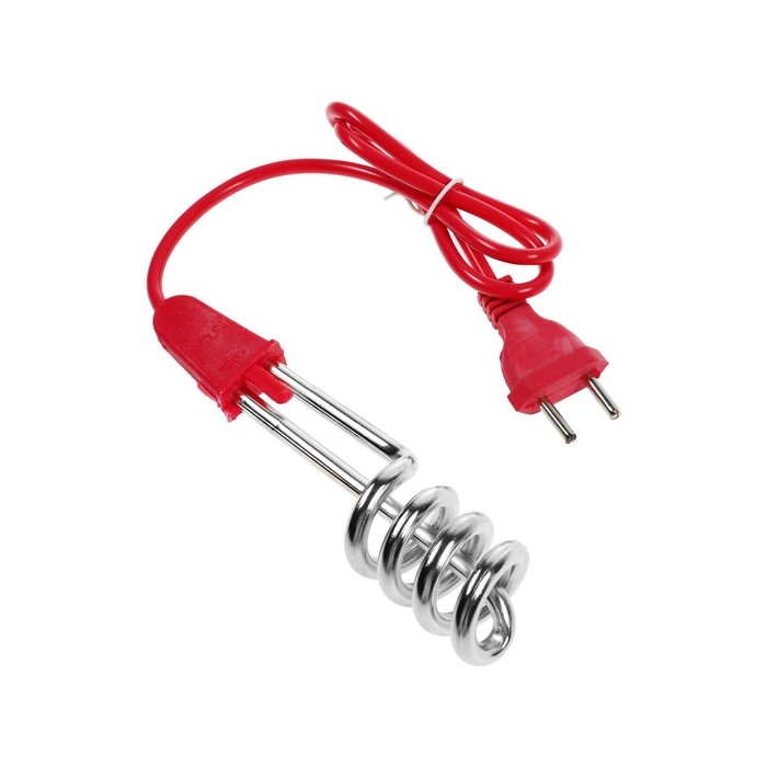 Электрокипятильник Luazon LEK 03, 750 Вт, спираль пружина, 16х3 см, 220 В, красный Электрокипятильник Luazon LEK 03, 750 Вт, спираль пружина, 16х3 см, 220 В, красный