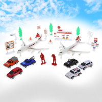 Игровой набор с инерционным транспортом &laquo;Аэропорт&raquo;, МИКС