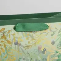 Пакет подарочный новогодний ламинированный &laquo;С Новым годом&raquo;, ML 23 х 27 х 11.5 см