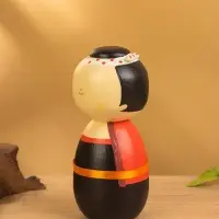 Деревянная кукла кокеши "Ямато" 7х7,5х15 см