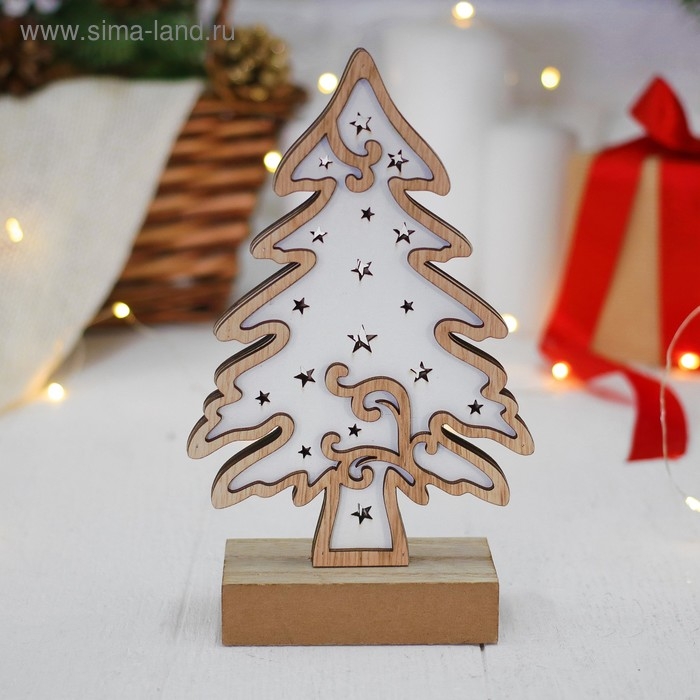 Новогодний декор с подсветкой «Волшебная ёлка» Новогодний декор с подсветкой «Волшебная ёлка»