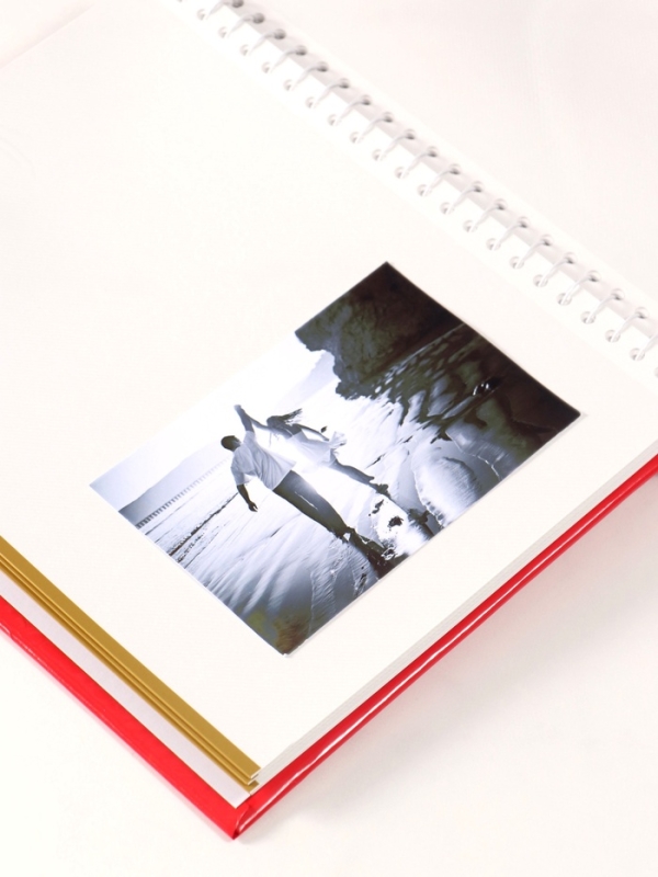 Фотоальбом магнитный 20 листов "Я могу" красный тиснение серебро 29х24х2 см