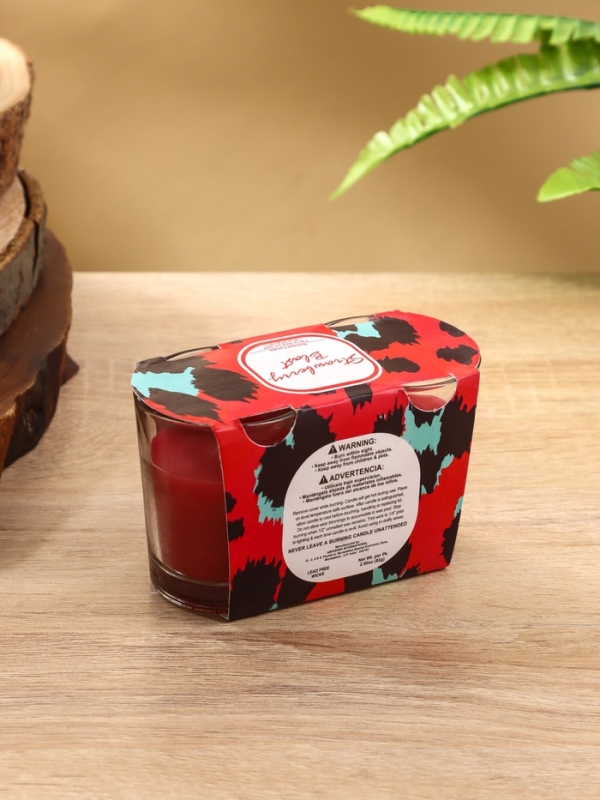 Набор свечей "BALLY BAND" 60 гр, клубничный взрыв