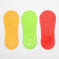 Набор женских носков укороченных (3 пары) MINAKU размер 36-39 (23-25 см)