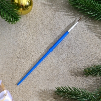 Ёлочное украшение под раскраску &laquo;Шар&raquo; размер: 8 см; 2 шт., кисть