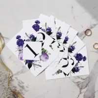 План рассадки гостей на свадьбу &laquo;Цветы&raquo;, 10.5&times;14.8 см