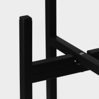 Подставка для цветов &laquo;Лофт&raquo;, h=35 см, d=25 см, металл