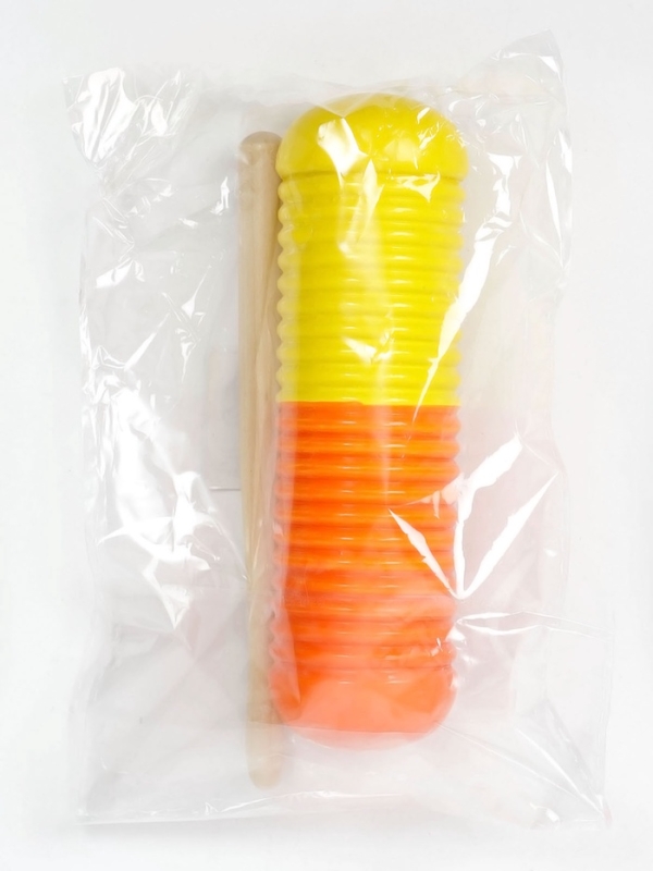 Музыкальный инструмент Гуиро Music Life трещотка, 14 х 4,5 см, желтый с красным Музыкальный инструмент Гуиро Music Life трещотка, 14 х 4,5 см, желтый с красным