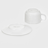 Чайная пара Magistro Fray, чайшка 230 мл и блюдце 15х7,7 см