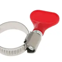 Хомут с &laquo;барашком&raquo; ZEIN engr, диаметр 16-25 мм, ширина 9 мм, нержавеющая сталь