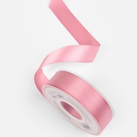 Лента атласная двухсторонняя №158 25мм*25&plusmn;1м сакура TR