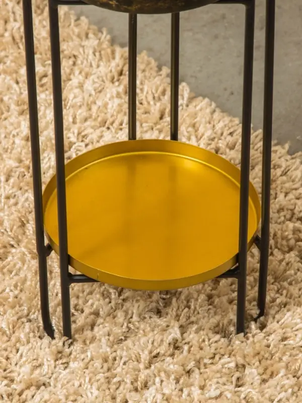 Кашпо на подставке "Хани" железо 18х18х56 см