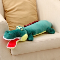 Мягкая игрушка &laquo;Крокодил&raquo;, 80 см, цвет темно-зелёный, на замке