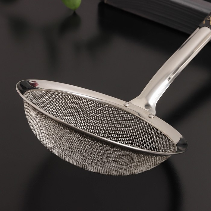 Сито Доляна &laquo;Молнии&raquo;, для снятия пены, d=16 см