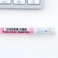 Ручка пластик пиши-стирай с колпачком &laquo;Мрамор&raquo;, синяя паста, гелевая 0,5 мм