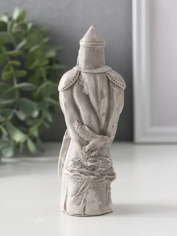 Фигура славянский бог &laquo;Перун&raquo;, 13&times;5&times;4.5 см, серая