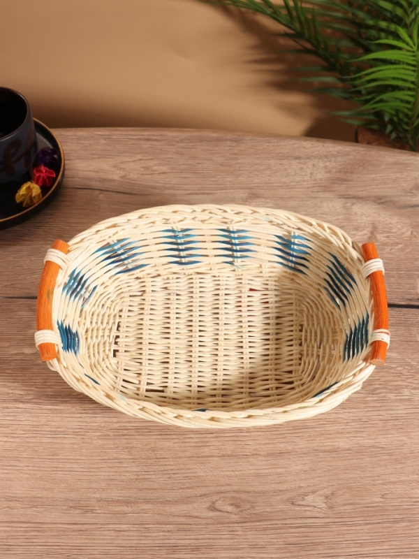 Корзина плетеная 28х18х9 см, ротанг