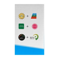 Светильник фасадный &laquo;Элегант&raquo;, FSD-043, 4 Вт, 3000К, 2 луча, IP65, 220 В, пластик, белый