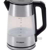 Чайник HYK-P4026 1.9л. 2200Вт черный (пластик)