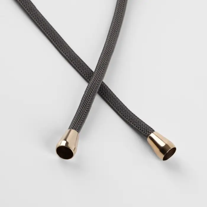 Наконечник для шнура, d=5 мм, 14&times;9 мм, 4 шт., цвет золотой