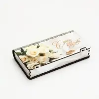 Купюрница &laquo;С днём свадьбы&raquo;, шкатулка для денег