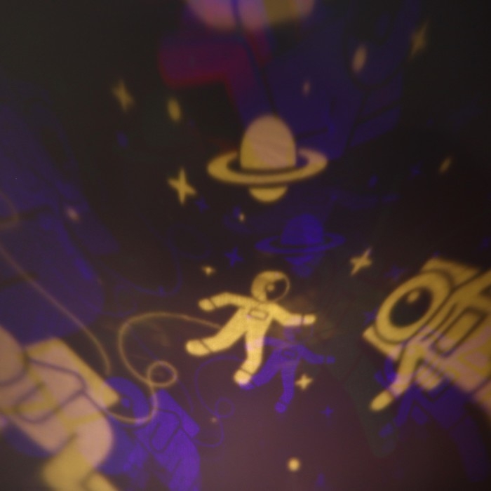 Ночник &laquo;Космонавты&raquo;, 11,7 х 10,8 см