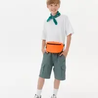 Детская поясная сумка Sonrisa, оранжевая