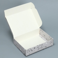 Коробка подарочная складная, упаковка, &laquo;Звёзды&raquo;, 21 х 15 х 5 см