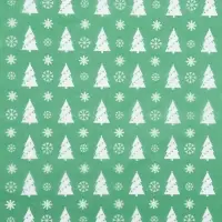 Бумага упаковочная новогодняя тишью &laquo;Лес&raquo;,50&times;66 см