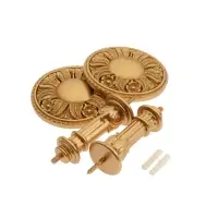 Крючок для штор CAPPIO KS031, d=95 мм, цвет золото, 2 шт