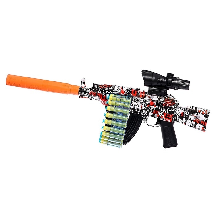 Автомат &laquo;АК47&raquo;, стреляет мягкими пулями