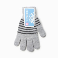 Перчатки женские, цвет светло серый, размер 18 Перчатки женские, цвет светло серый, размер 18