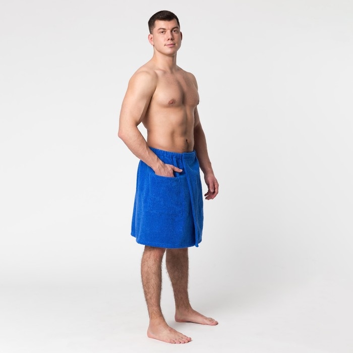 Мужской килт для сауны с карманом &laquo;Экономь и Я&raquo; 50&times;150 см