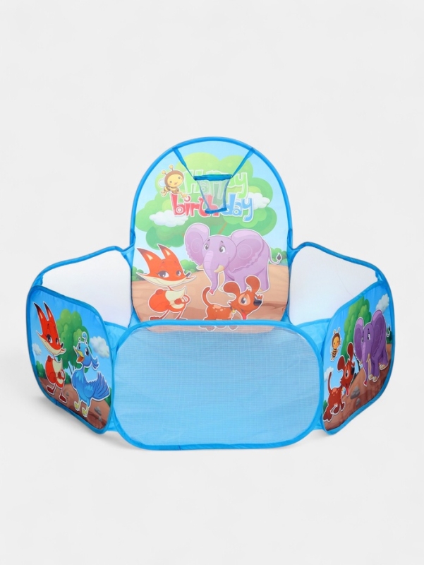 Палатка детская игровая - сухой бассейн для шариков &laquo;Зверята&raquo; без шаров