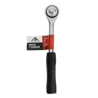 Вороток с трещоткой ЛОМ, квадрат 3/8", 24 зуба, 175 мм Вороток с трещоткой ЛОМ, квадрат 3/8", 24 зуба, 175 мм