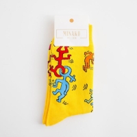 Носки MINAKU &laquo;МЖ&raquo;, размер 36-41 (23-27 см)