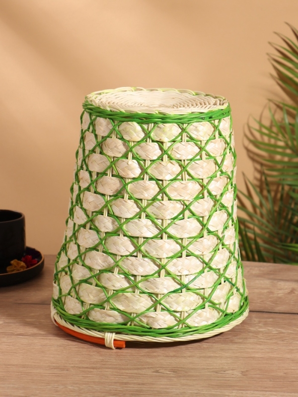 Корзина плетеная 24x24x26 см, ротанг