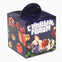 Набор конфет с игрушкой "С новым годом: корги", 250 г Набор конфет с игрушкой "С новым годом: корги", 250 г