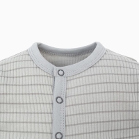 Комбинезон Крошка Я, BASIC LINE, рост 86-92 см, полоска серая