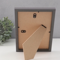 Фоторамка пластик "МИРАМ" 15х21 см, т.серый